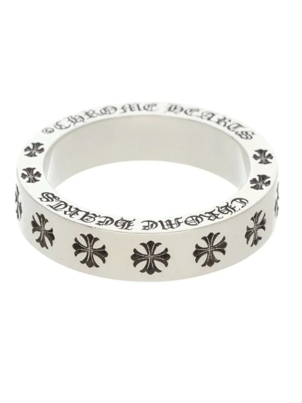 Chrome Hearts Spacer Forever Silver Ring